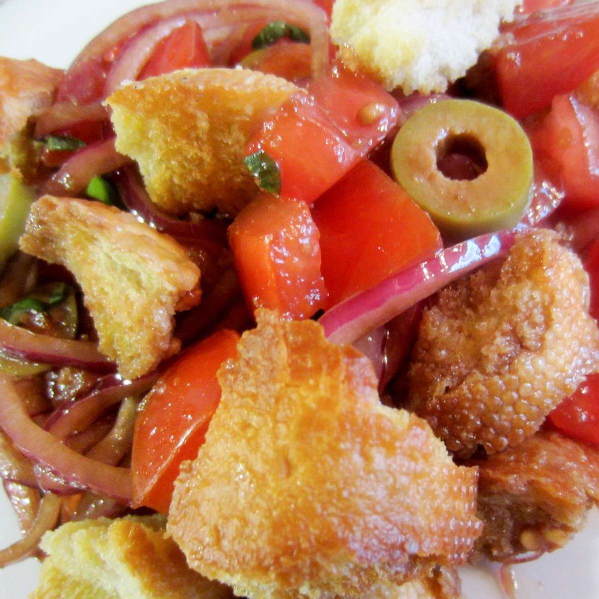 Italian Bread and Tomato Salad
