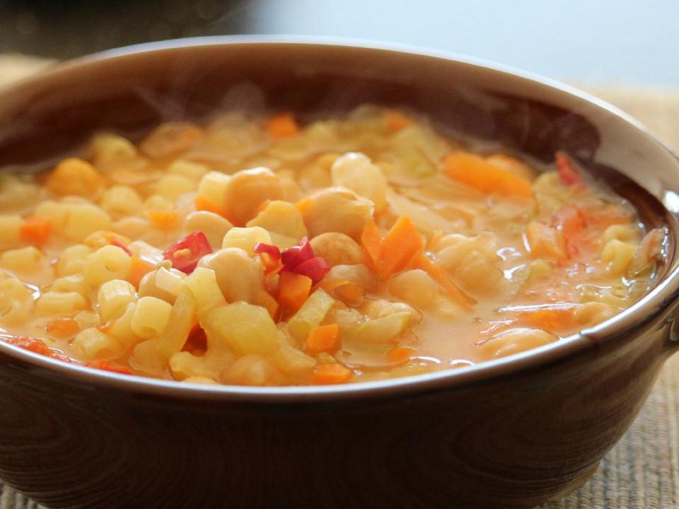 Italian Garbanzo Bean Soup
