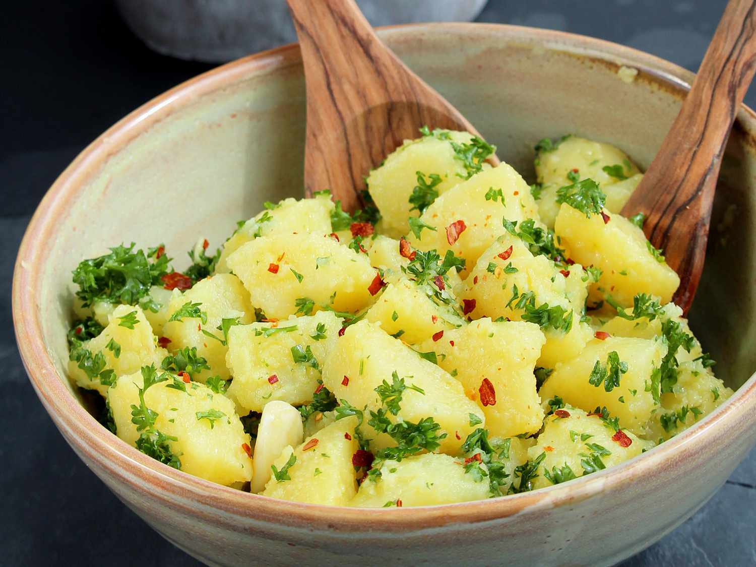 Italian Garlic and Parsley Potato Salad