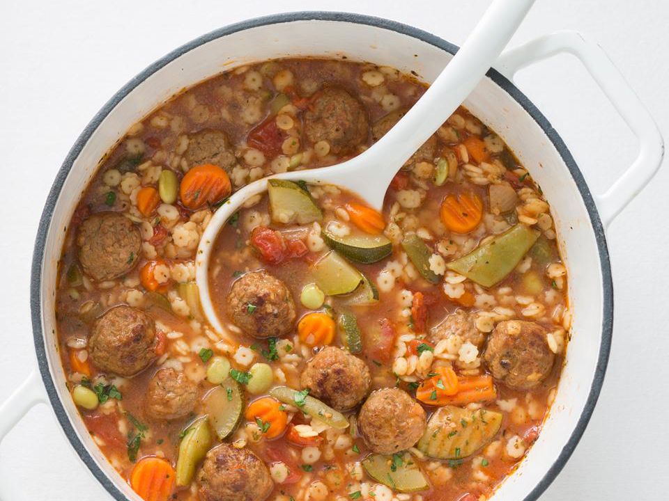 Italian Meatball Soup