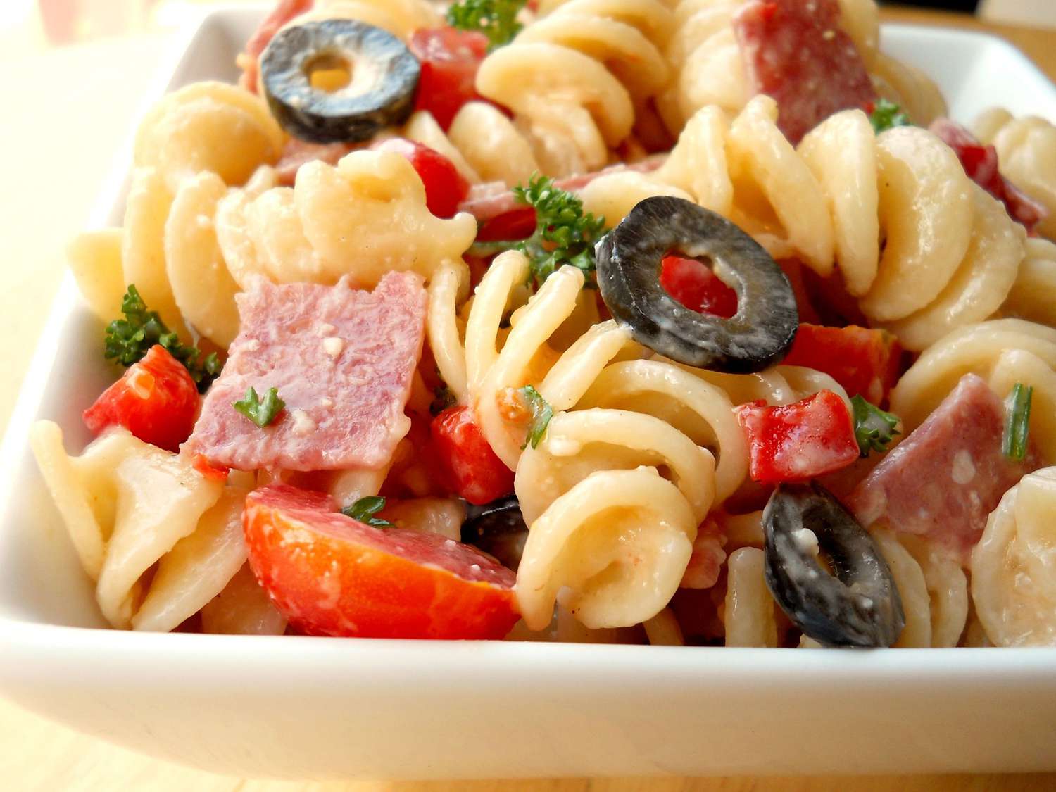 Italian Salami Pasta Salad
