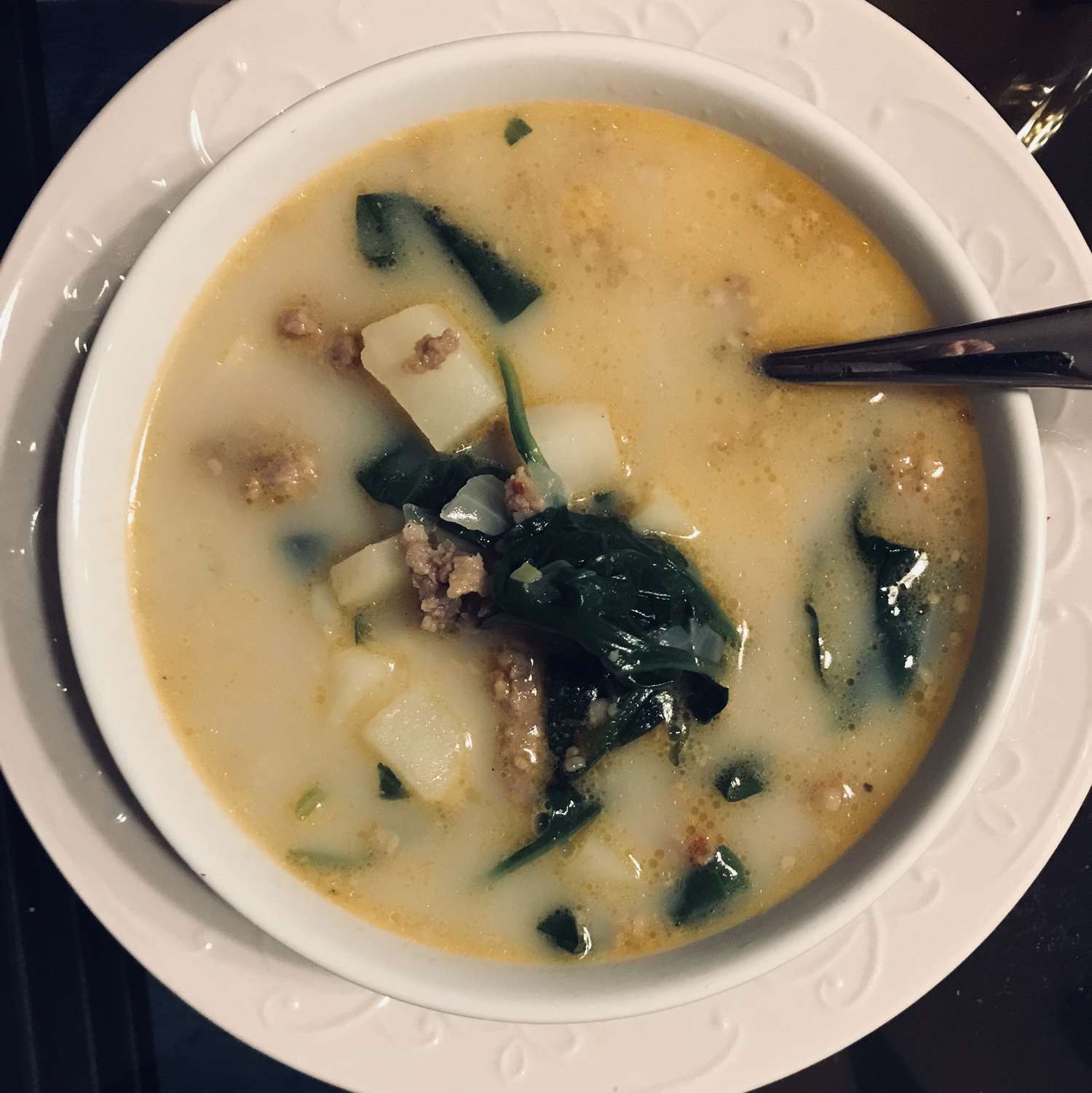 Italian Sausage and Potato Soup