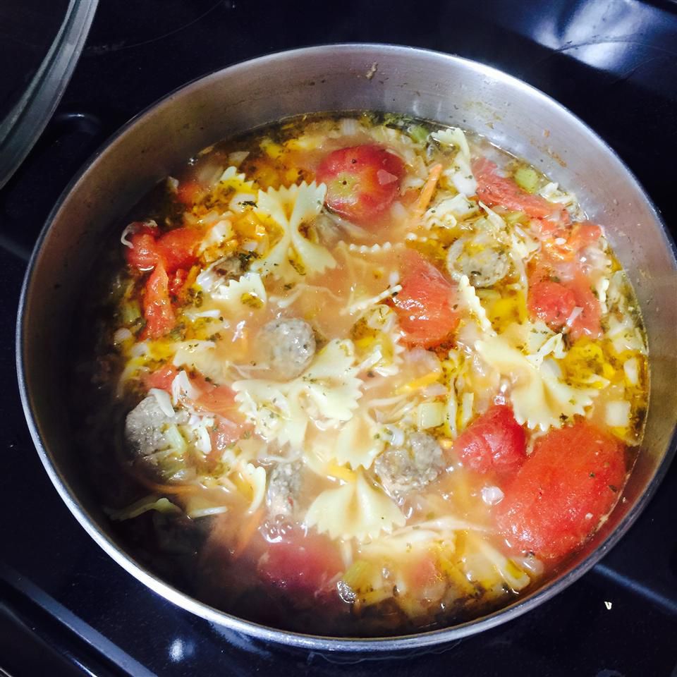 Italian Sausage and Veggie Soup