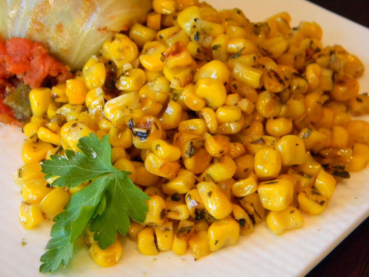 Italian-Style Pan-Fried Corn