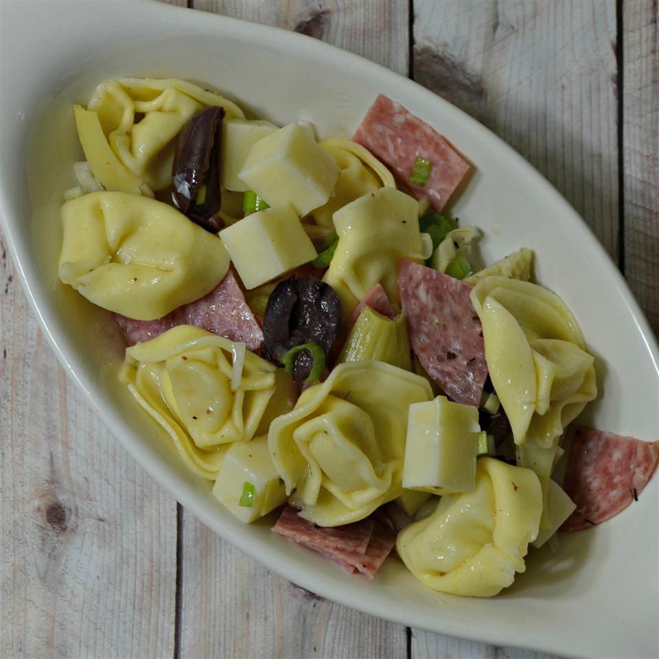Italian Tortellini Antipasto Salad
