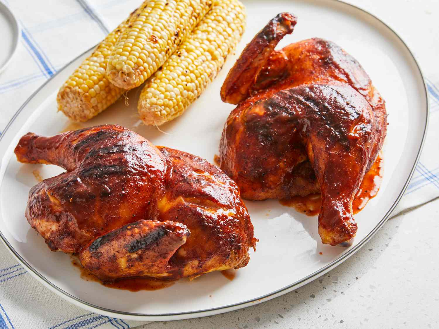 John's Grilled Barbecue Chicken
