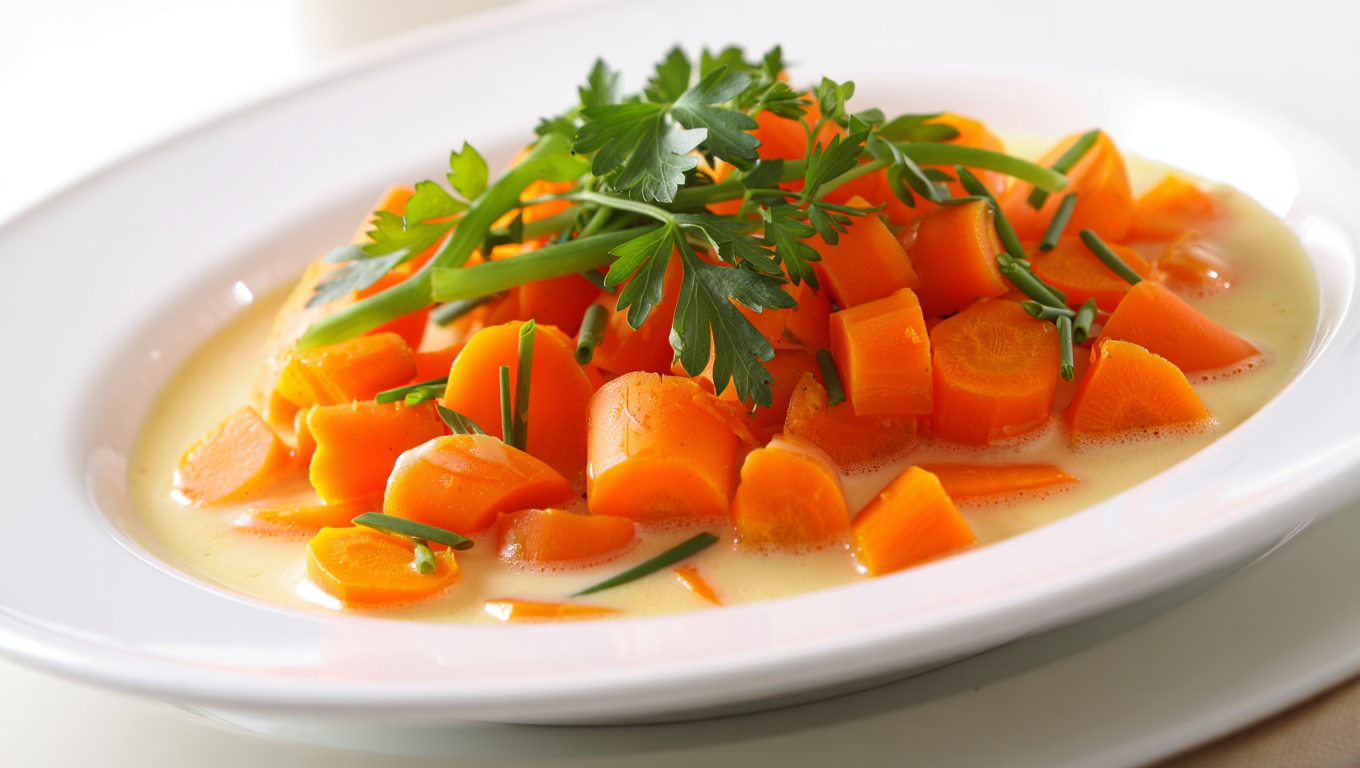 Julia Child's Creamy Carrots