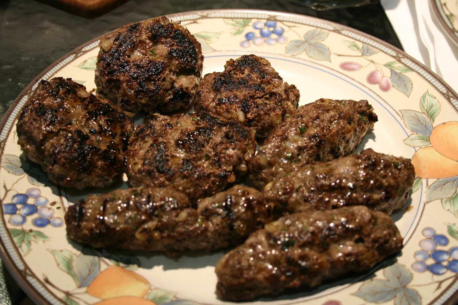 Kafta Meat Fingers with Tahini
