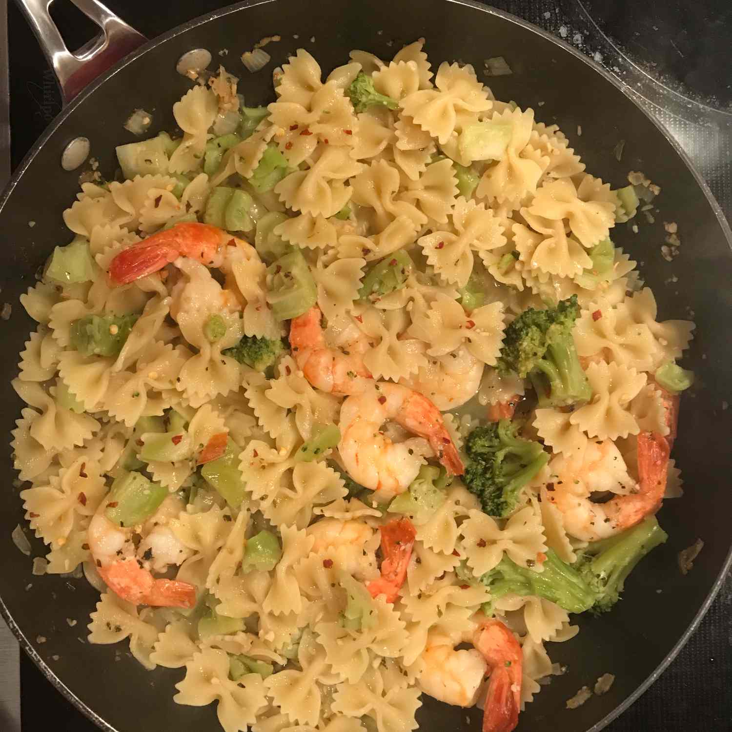 Kahala's Shrimp and Broccoli Pasta