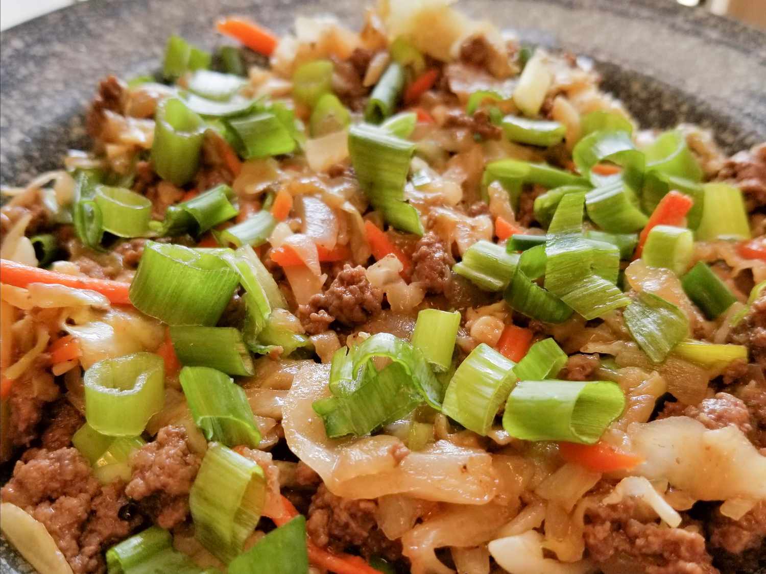 Keto Beef Slaw Stir-Fry