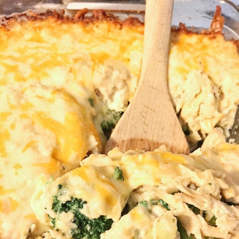 Keto Chicken Divan Casserole