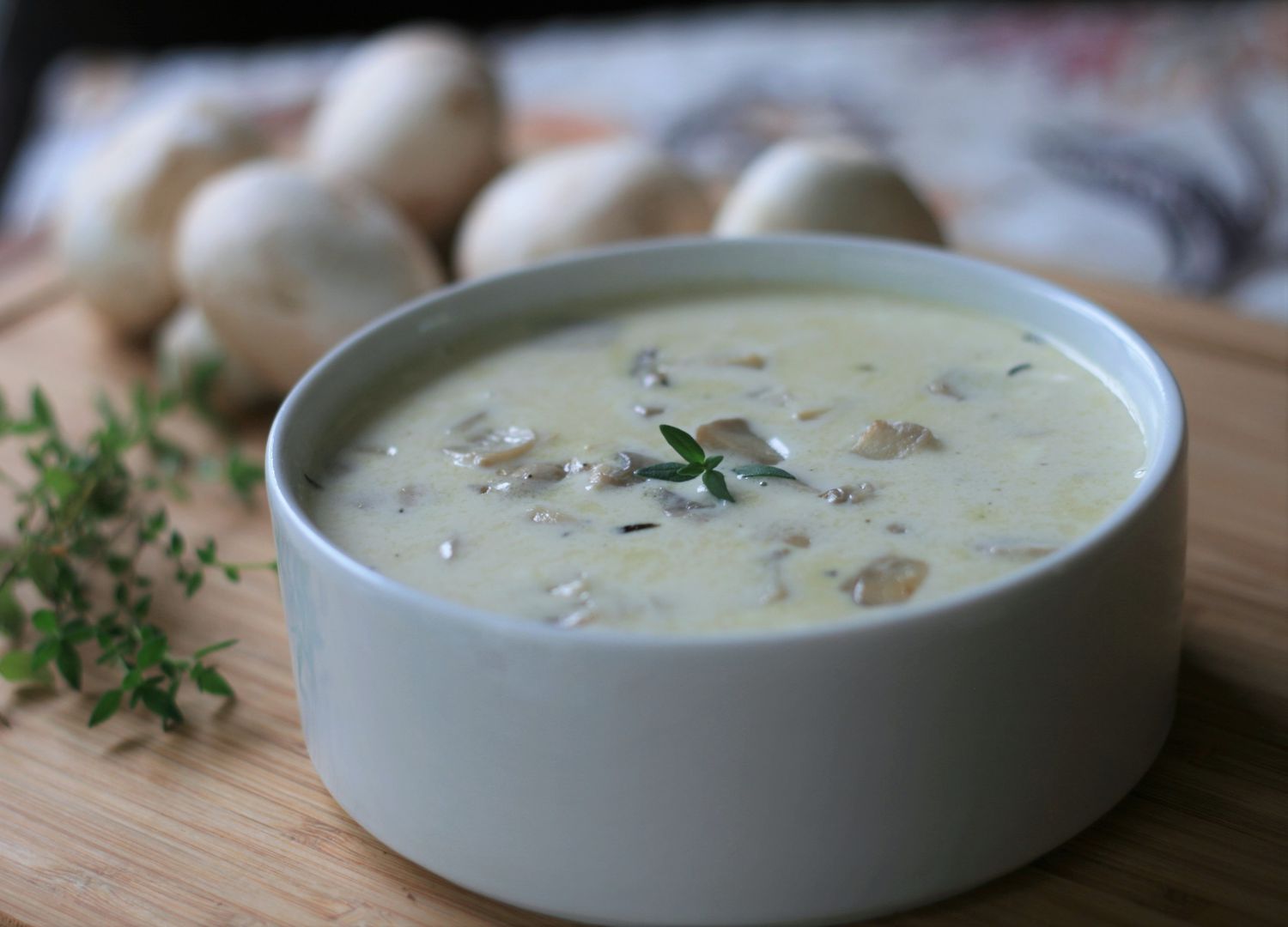 Keto Cream of Mushroom Soup
