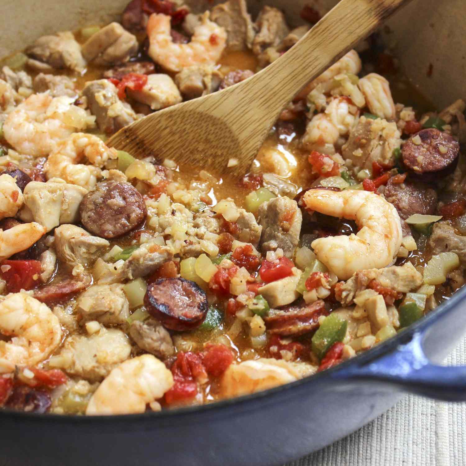 Keto Jambalaya with Cauliflower Rice