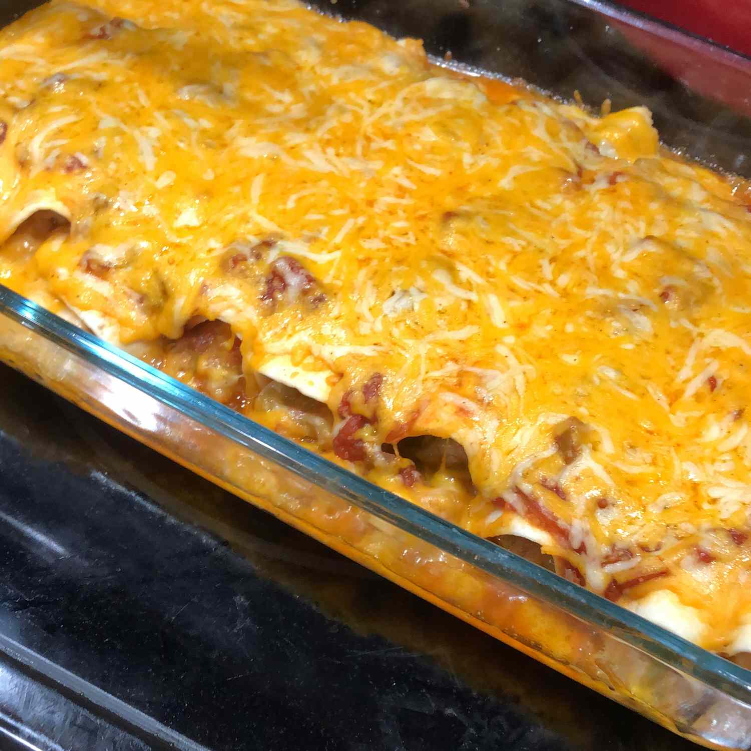 Kingfish Salsa Enchiladas