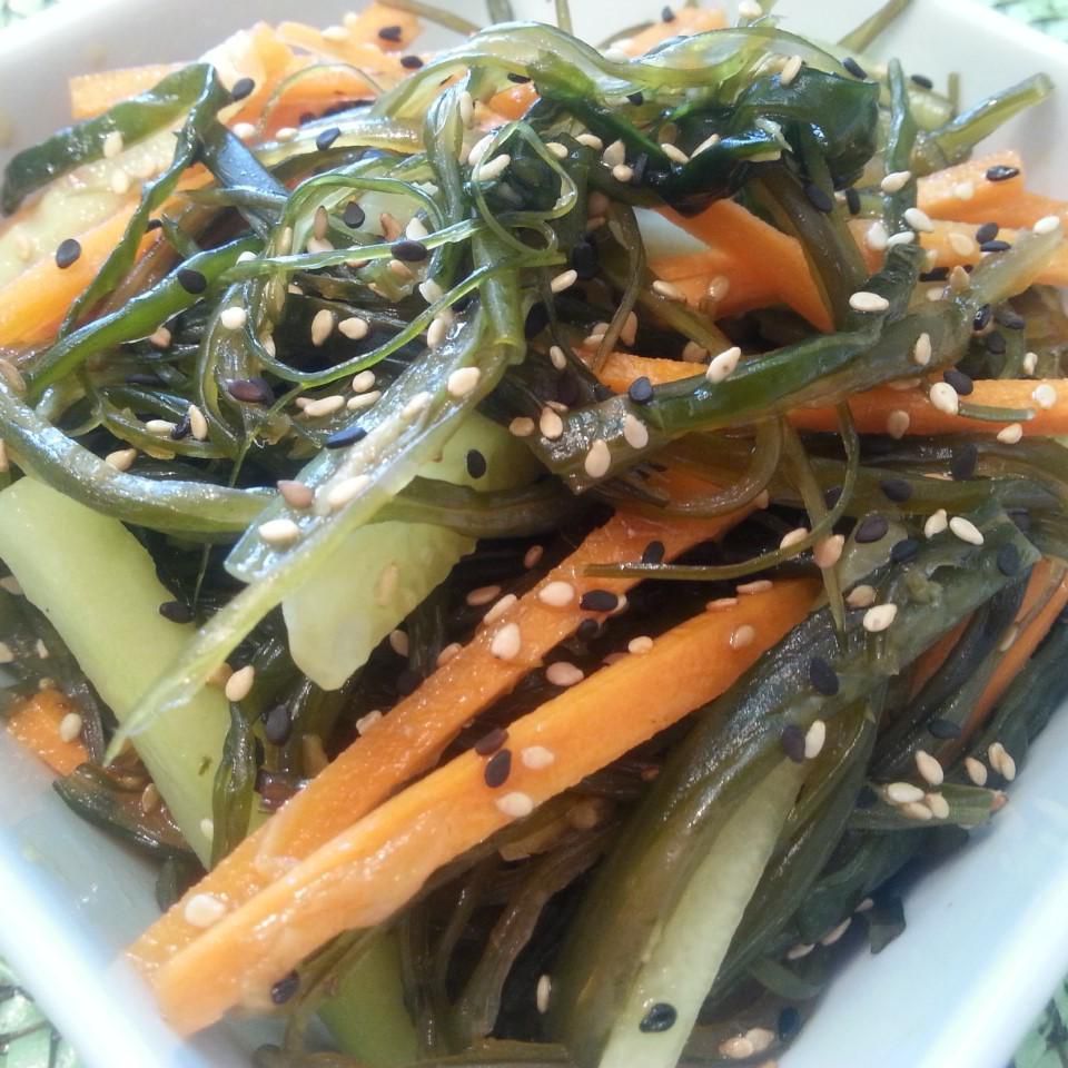 Kombu Seaweed Salad with Ginger and Sesame