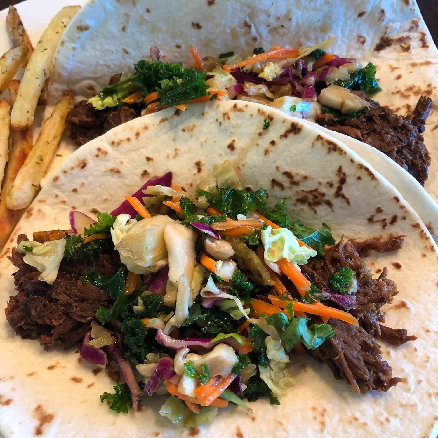 Korean Beef Soft Tacos