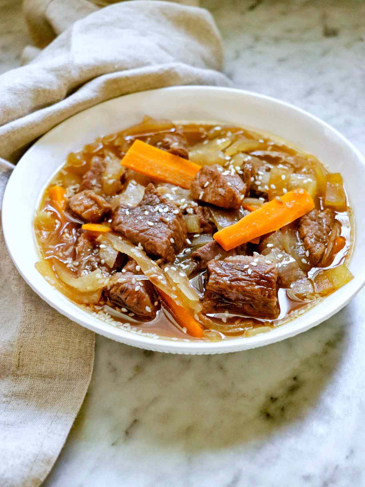 Korean Braised Beef Stew