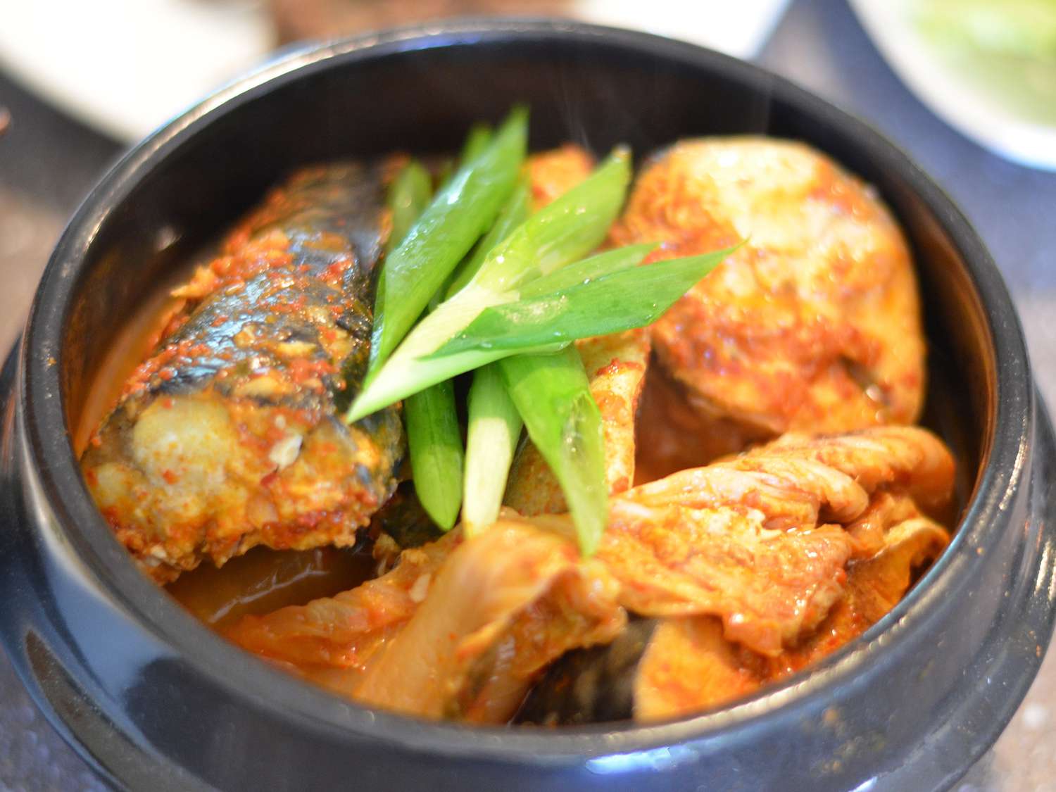 Korean Braised Mackerel with Radish