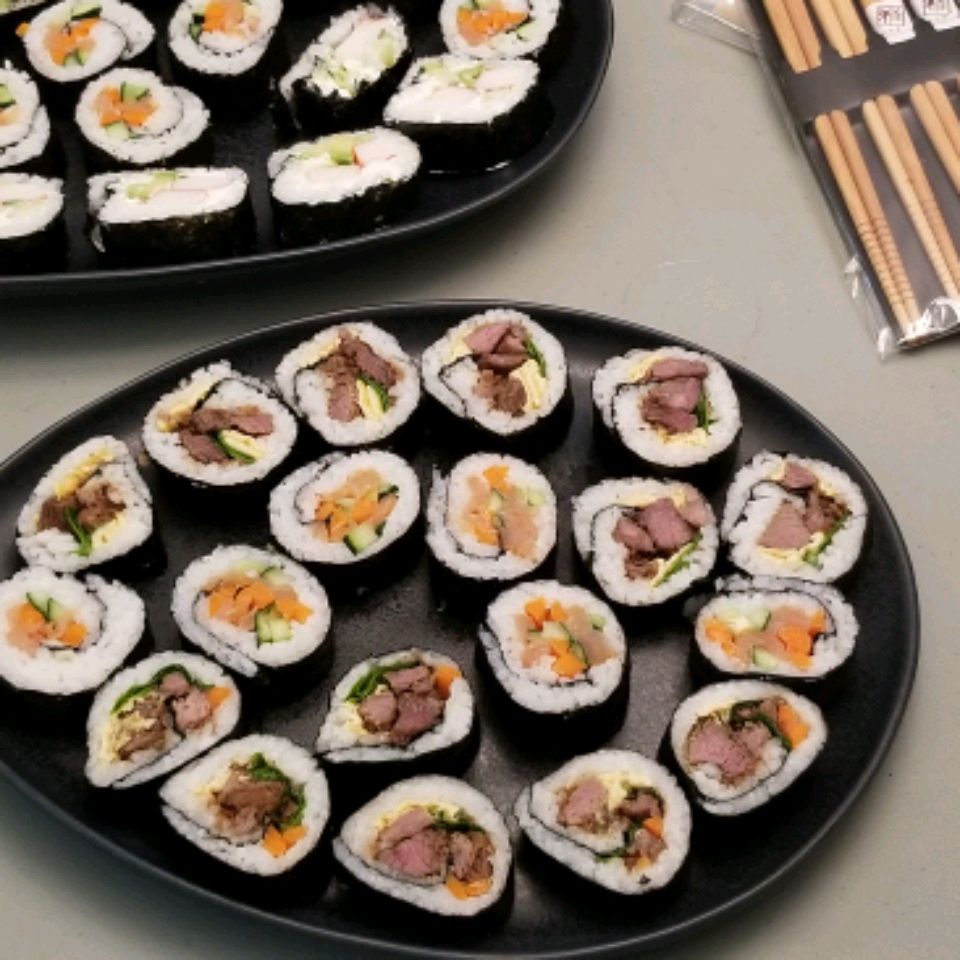 Korean-Inspired Sushi