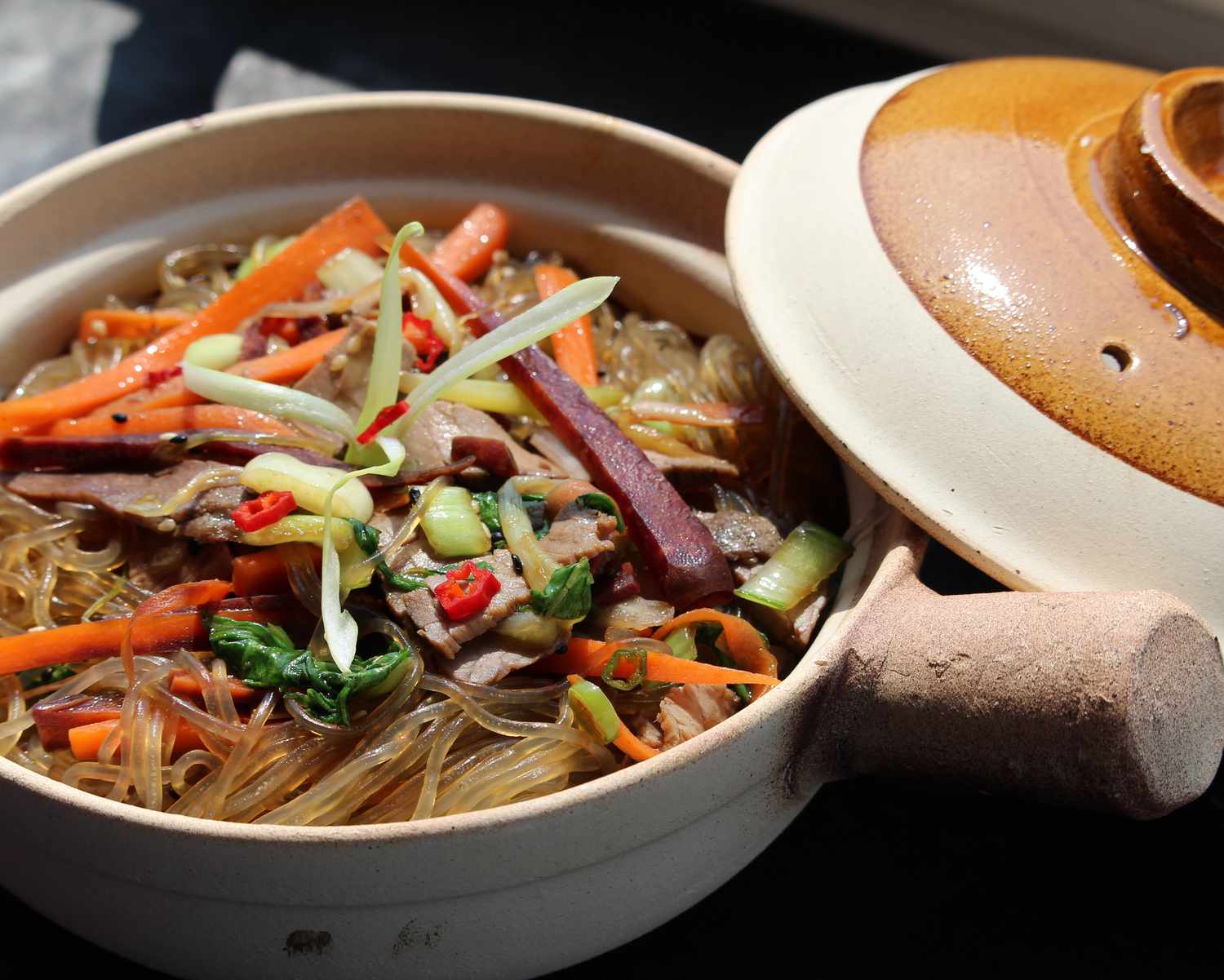Korean Jab Chae Noodles
