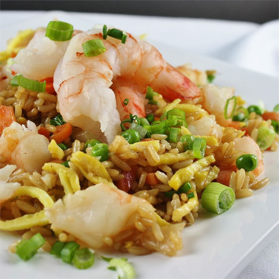 Korean Shrimp Fried Rice