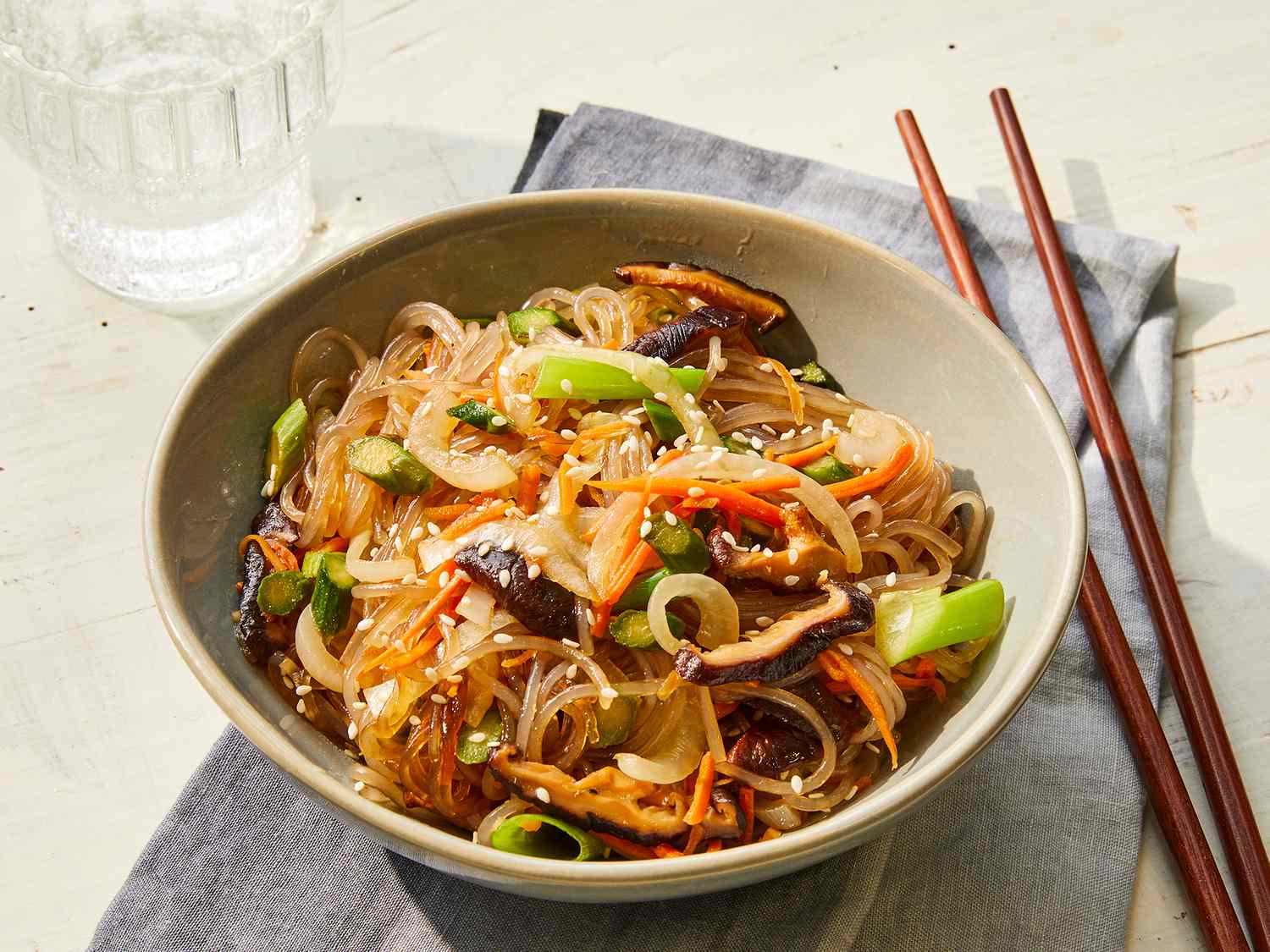 Korean Stir-Fried Glass Noodles