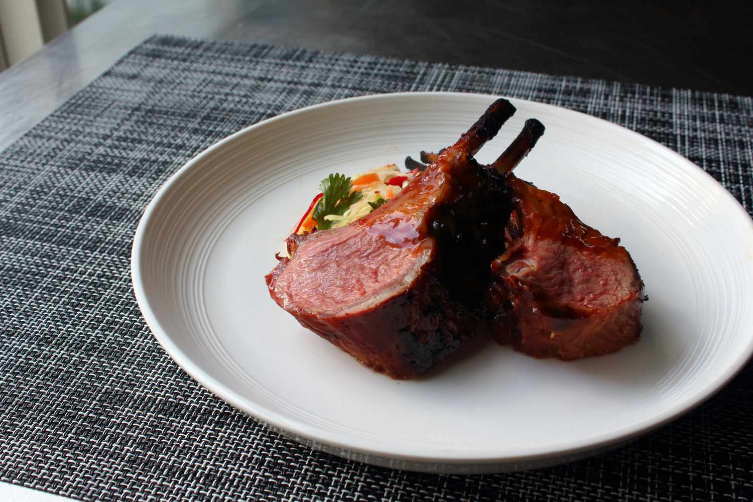 Korean-Style Barbecued Lamb Rack
