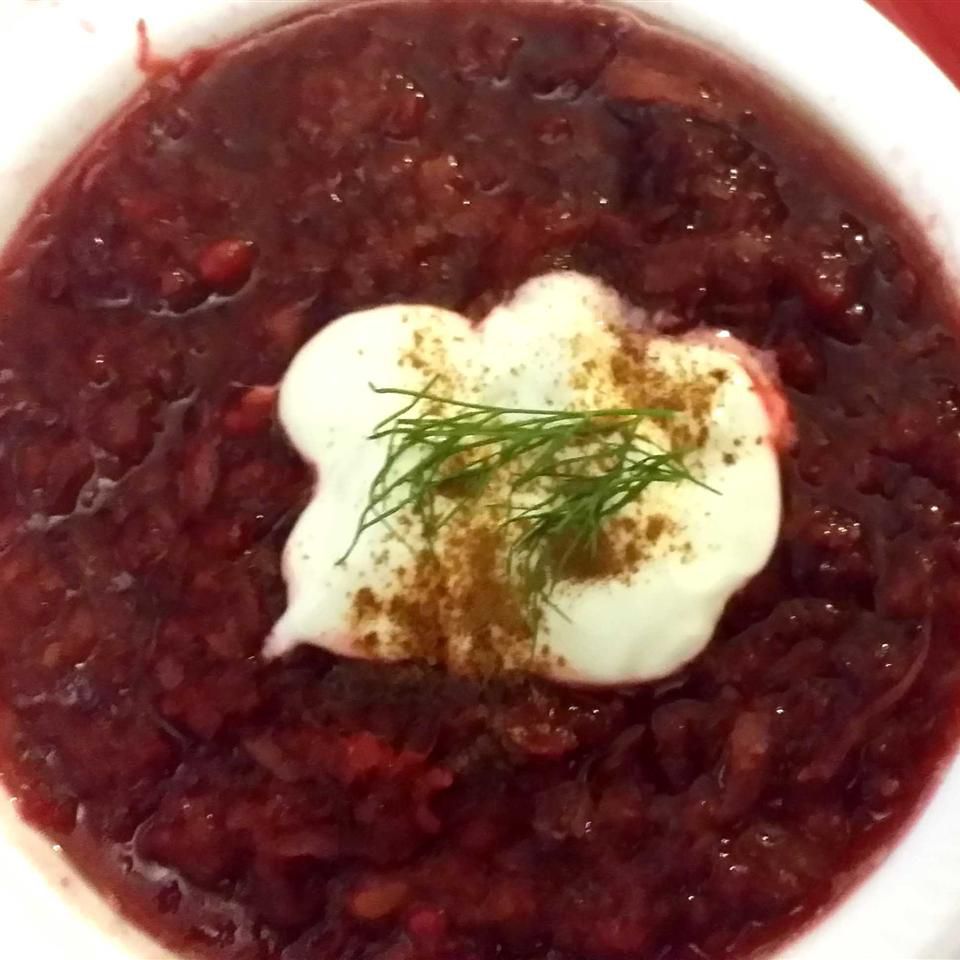 Kyera's Beef Borscht