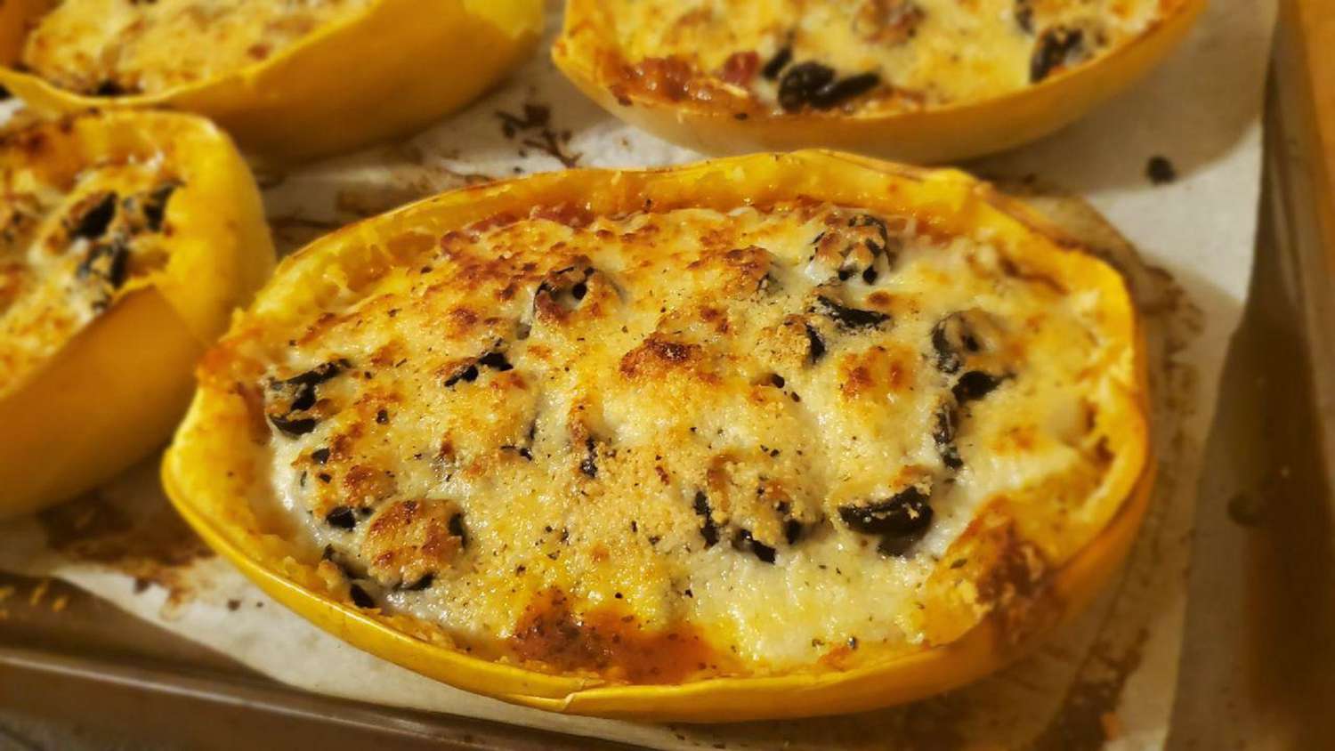 Lasagna-Style Baked Spaghetti Squash