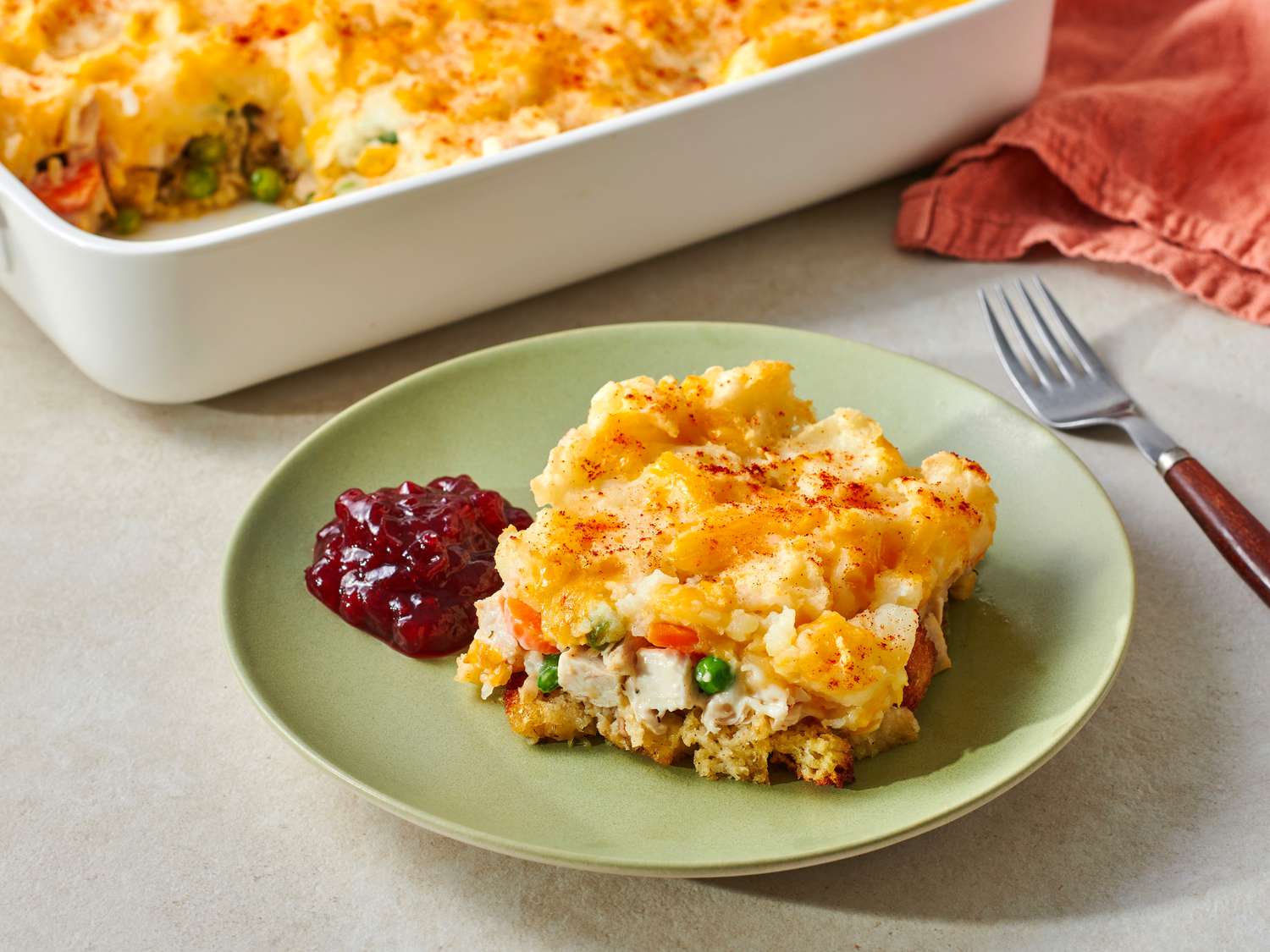 Leftover Thanksgiving Casserole