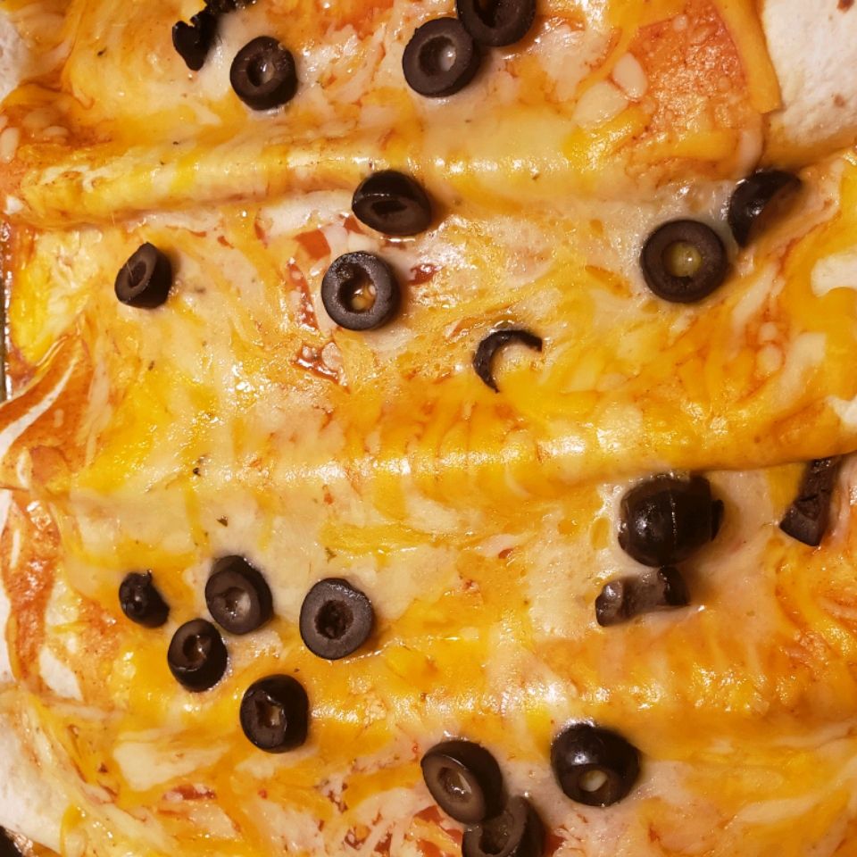 Leftover Turkey Enchiladas