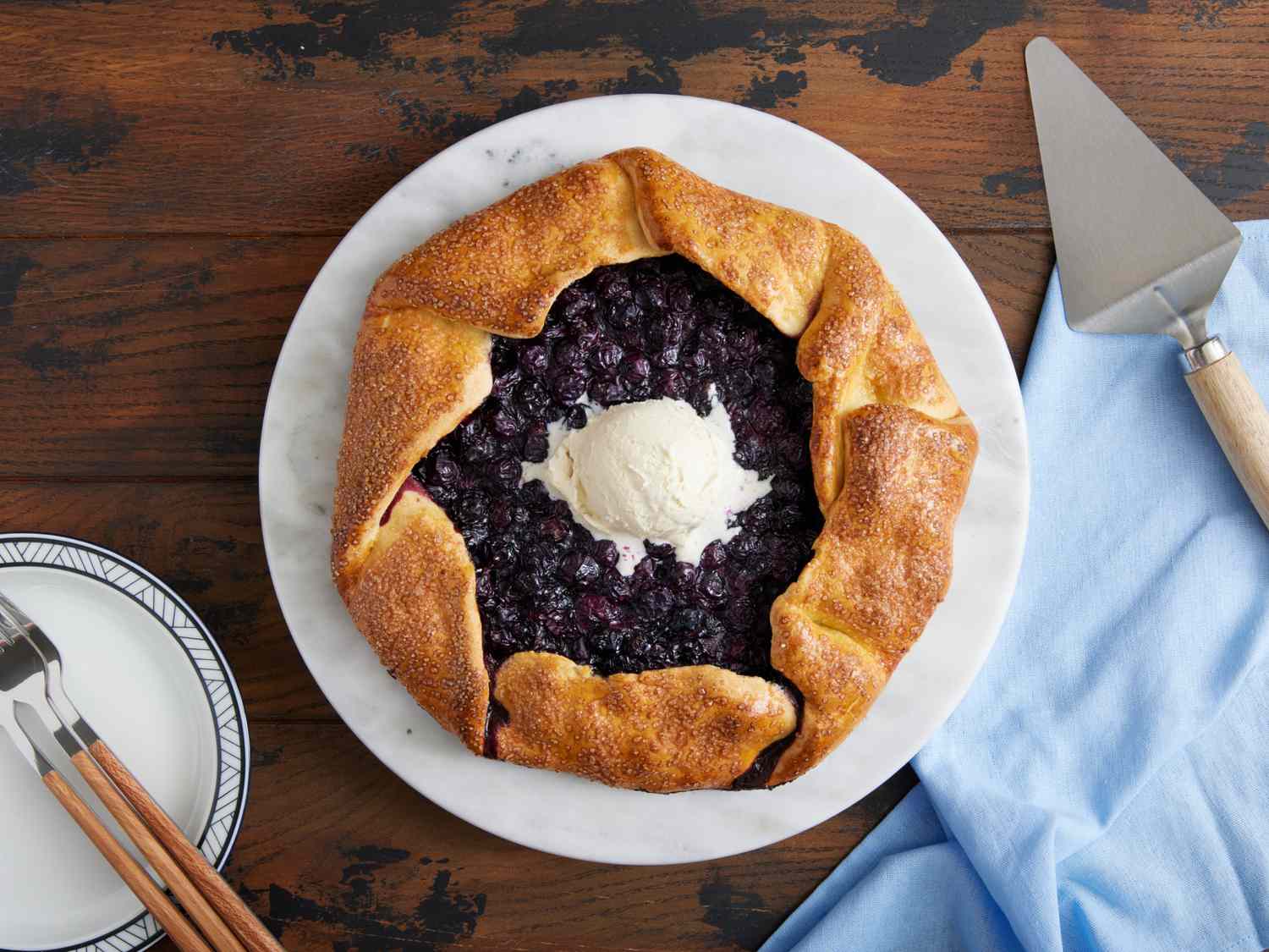 Lemon Blueberry Galette