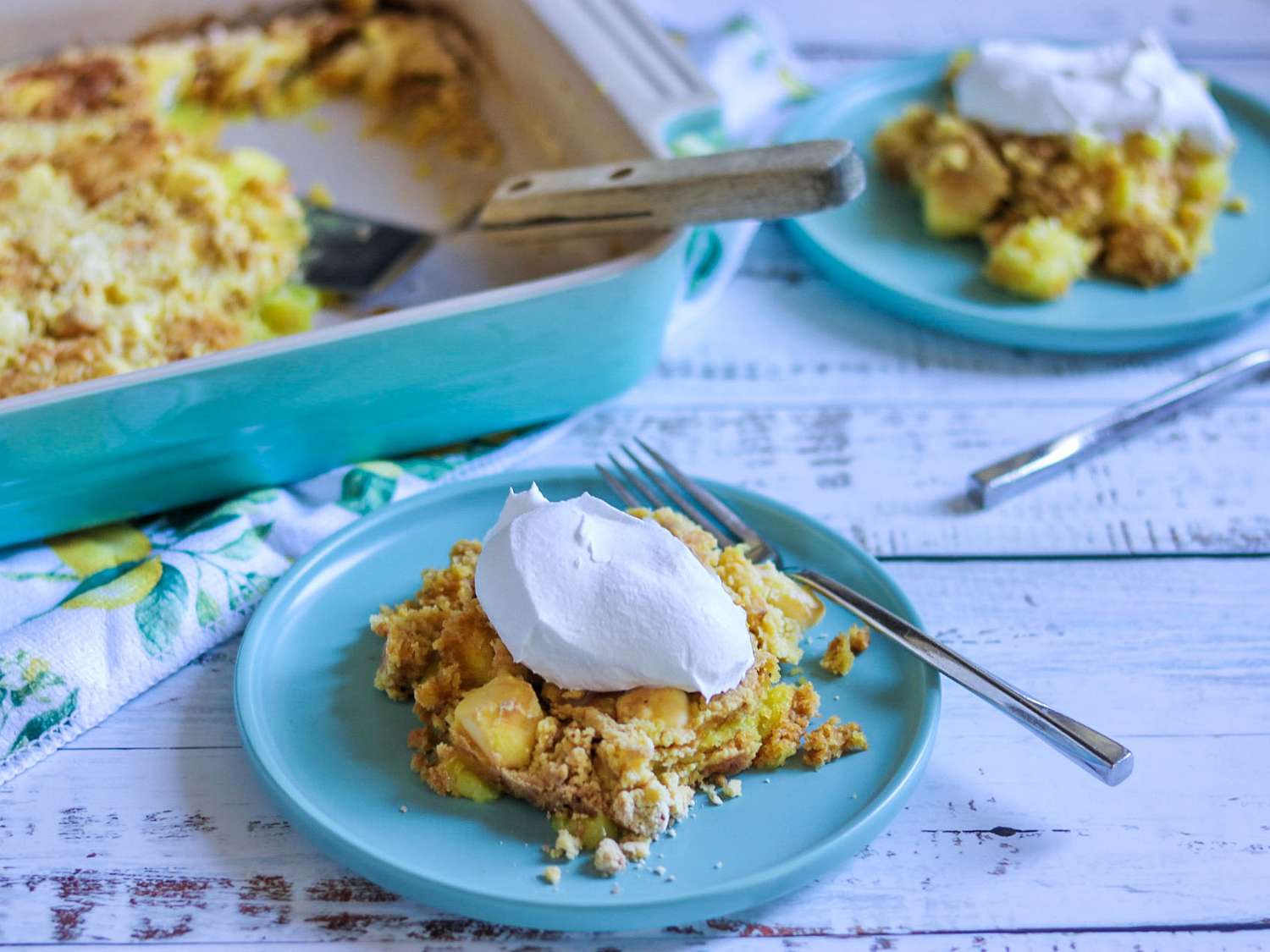 Lemon Cake Dump