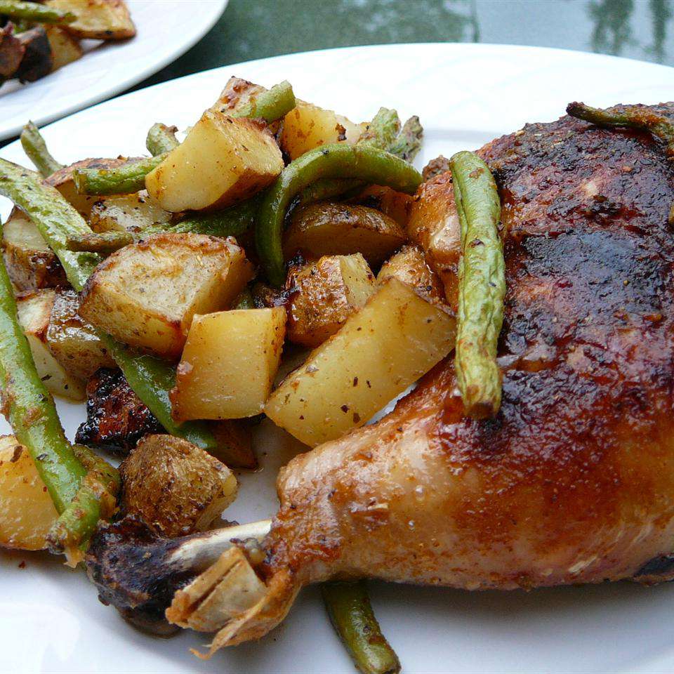 Lemon Chicken and Potato Roast