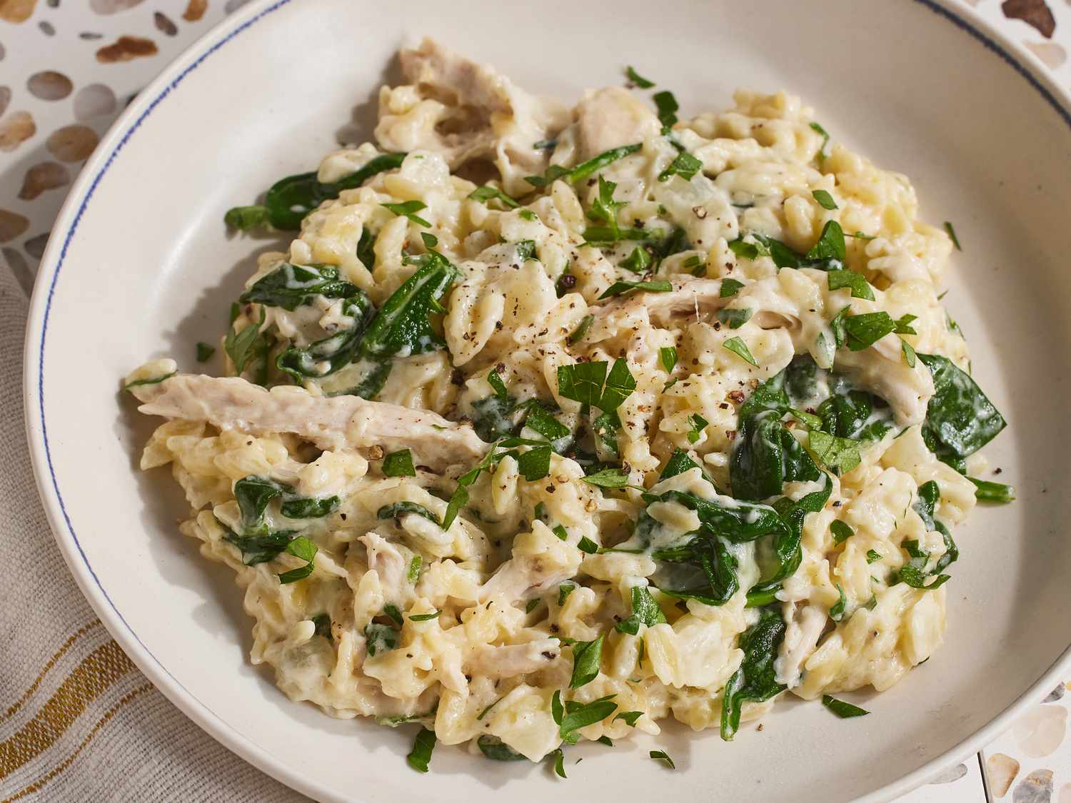 Lemon Chicken Orzo