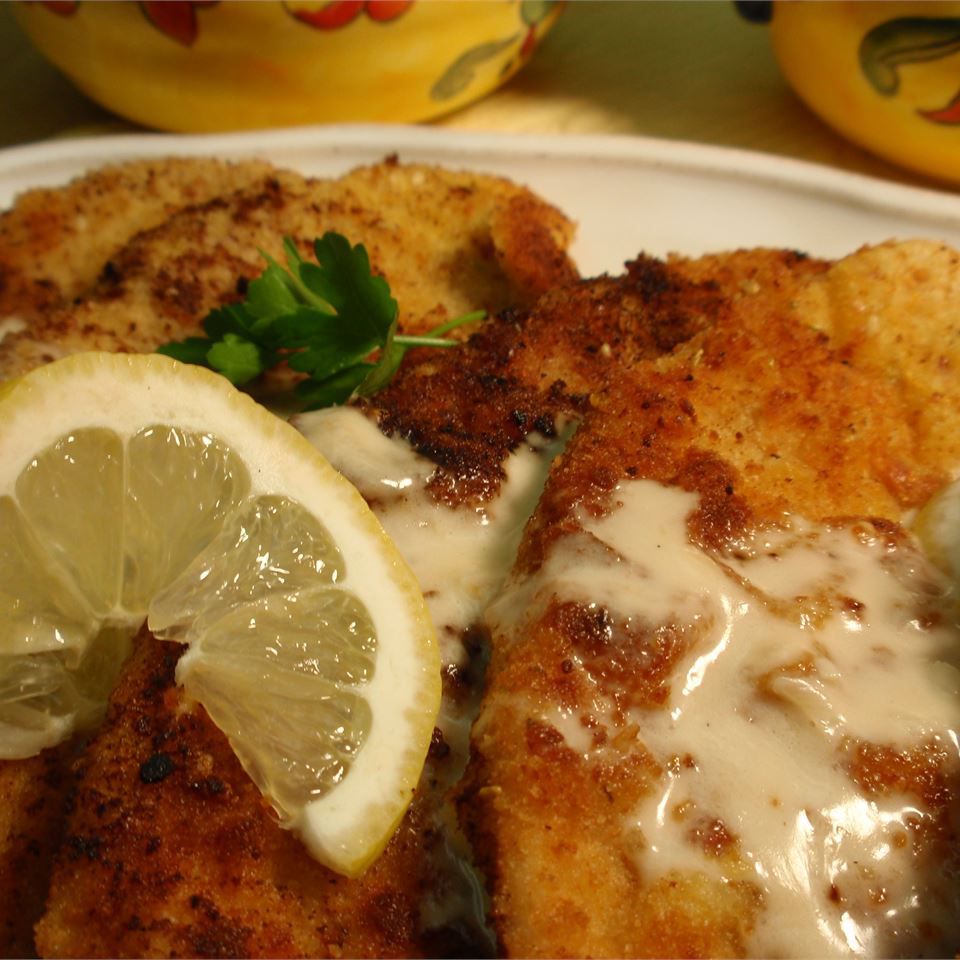 Lemon Cream Veal Scaloppini