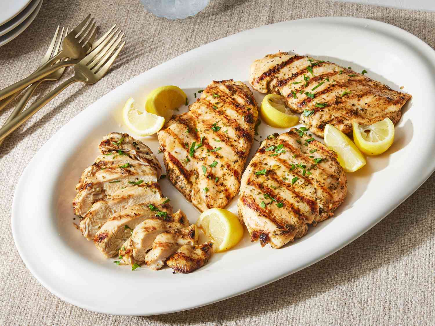 Lemon Grilled Chicken Breasts