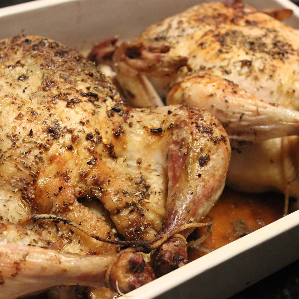 Lemon Italian Herb Roasted Chicken