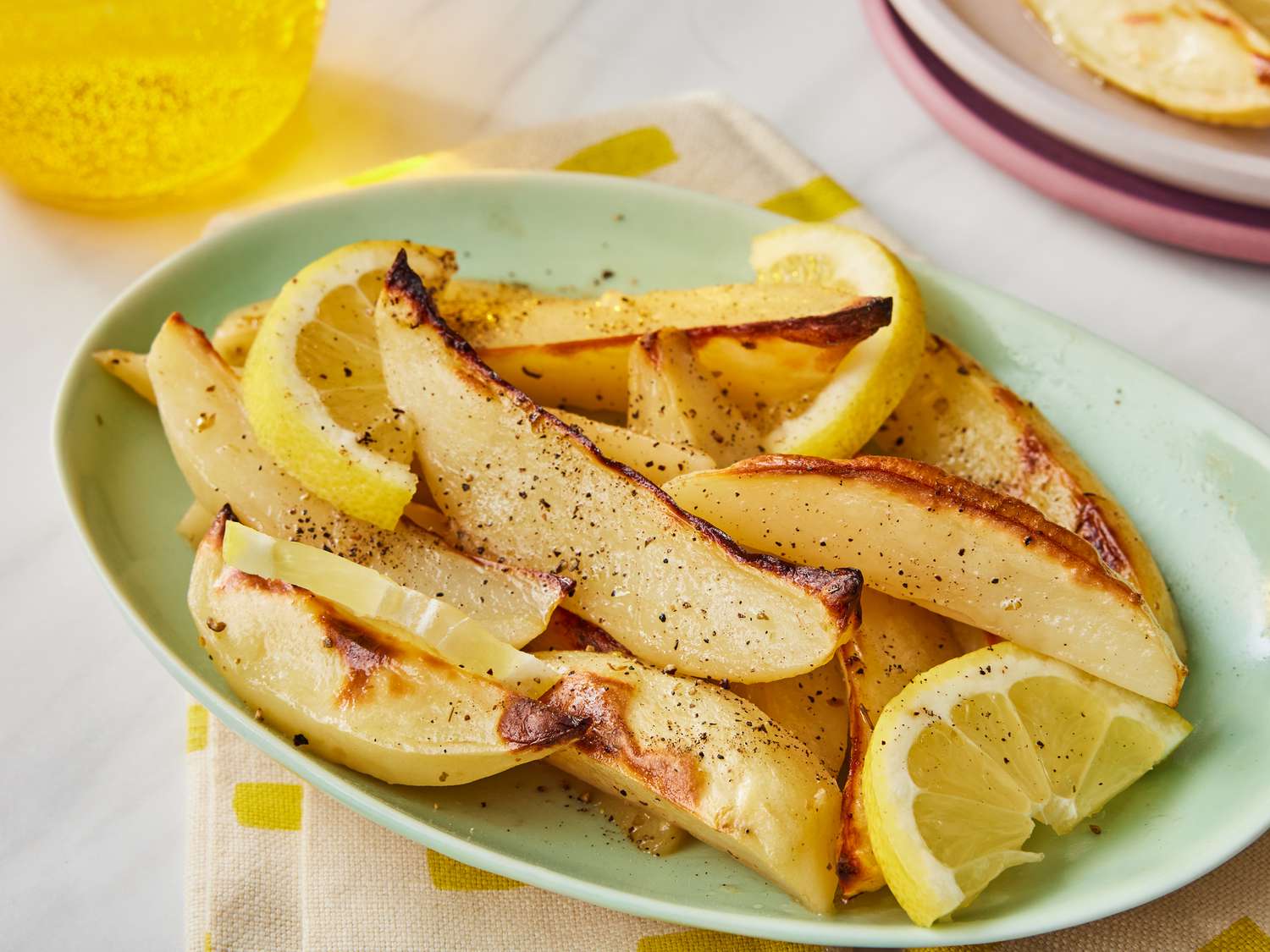 Lemon Oregano Roasted Potatoes