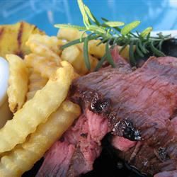 Lemon Pepper Grilled London Broil