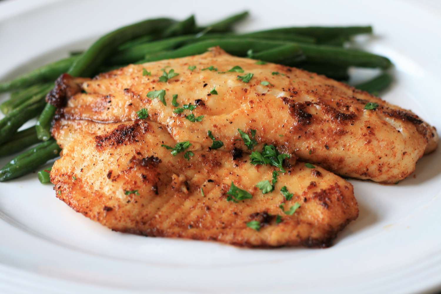 Lemon Pepper Grilled Tilapia