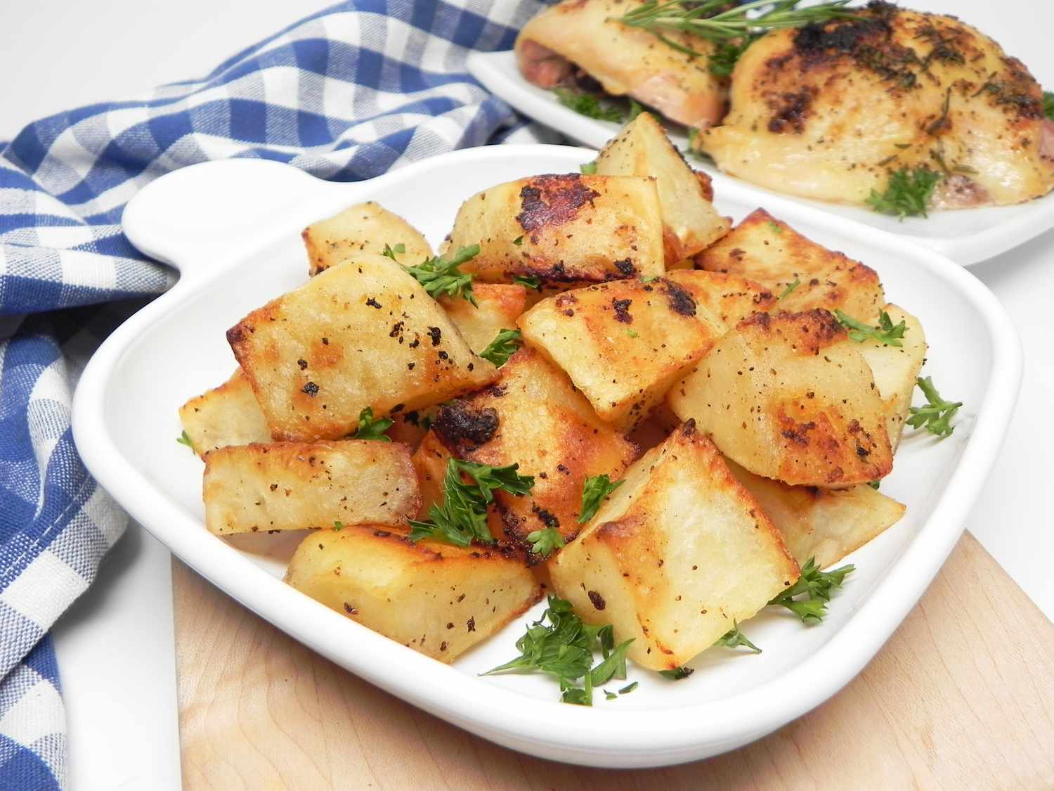 Lemon Roasted Greek Potatoes