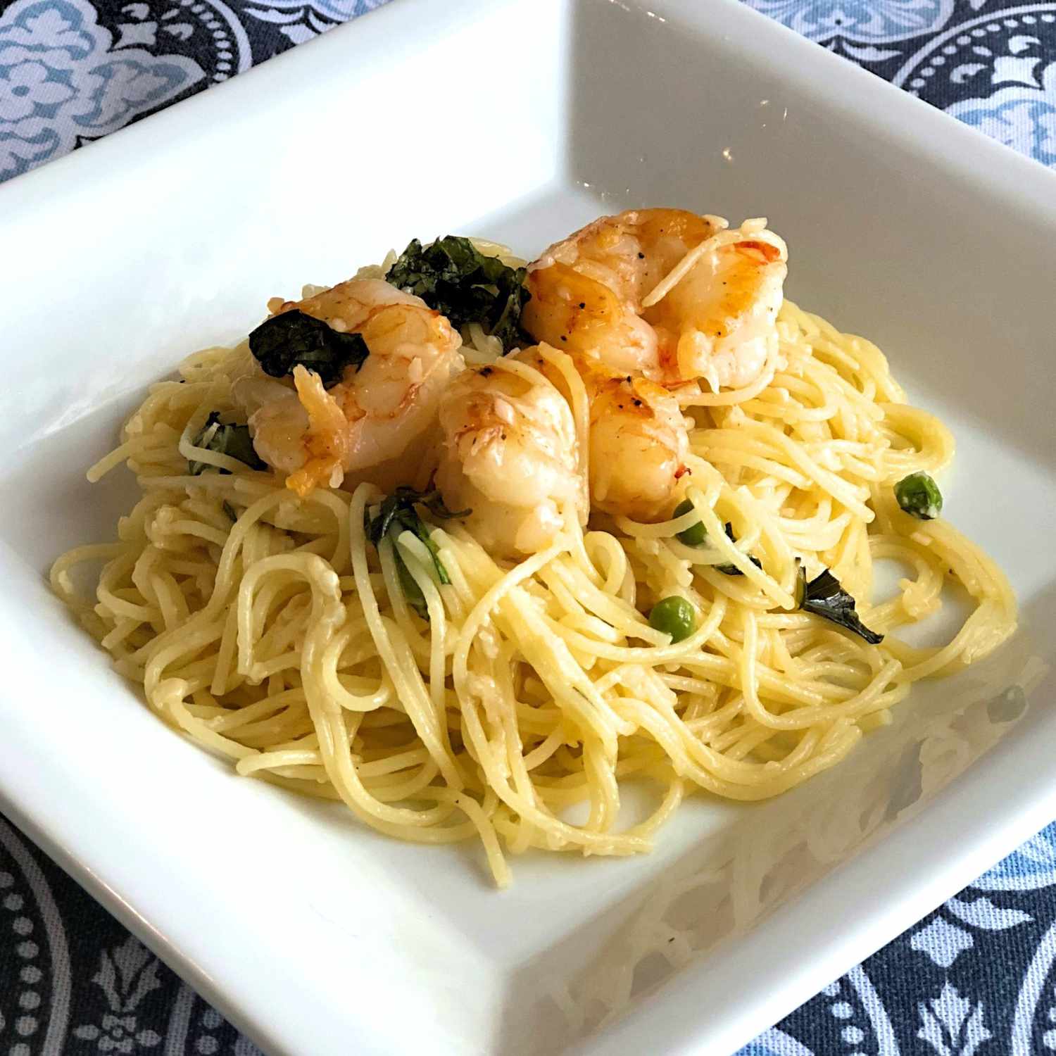 Lemon Shrimp Pasta