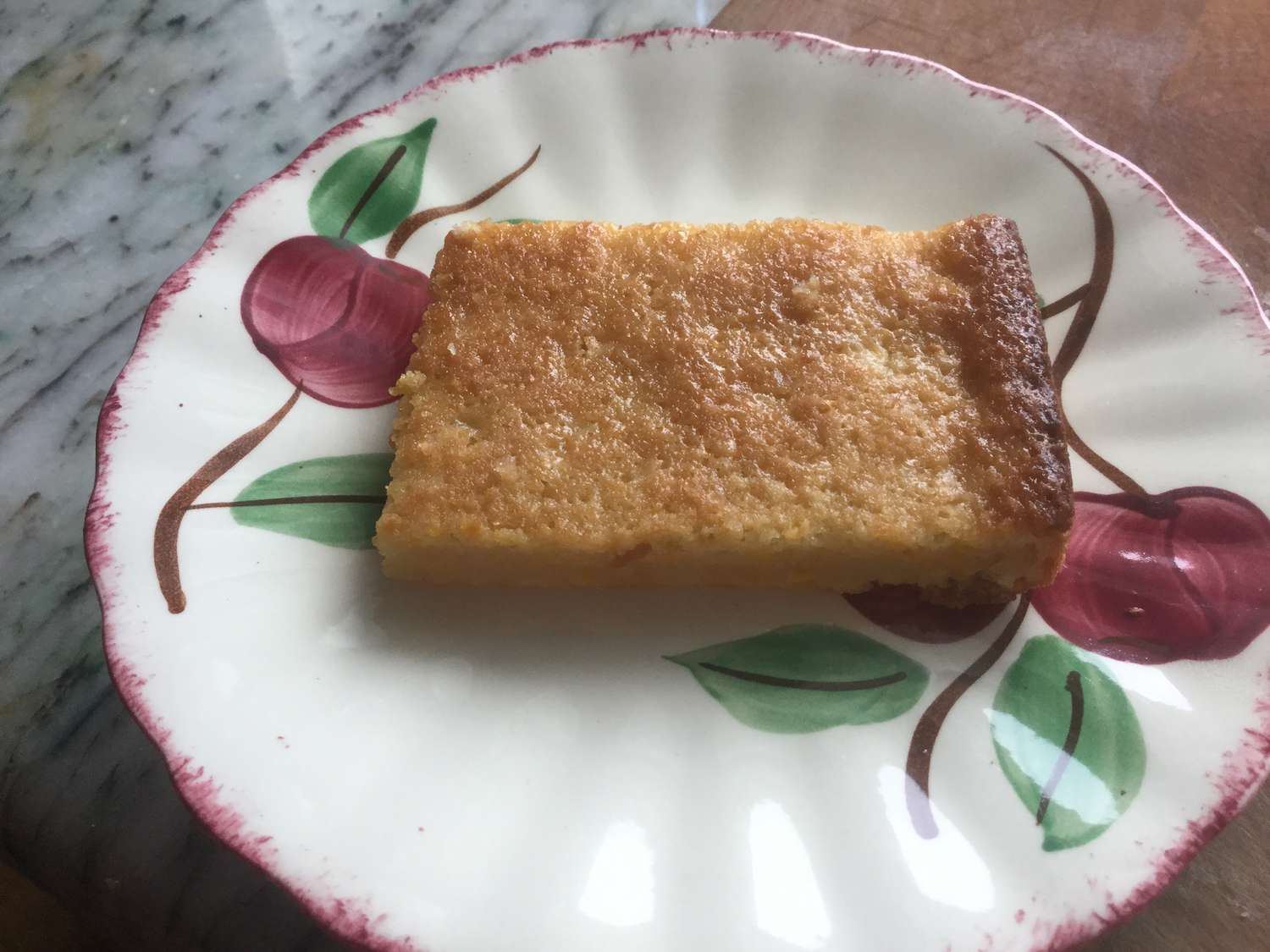 Lemon Squash Pudding Bars