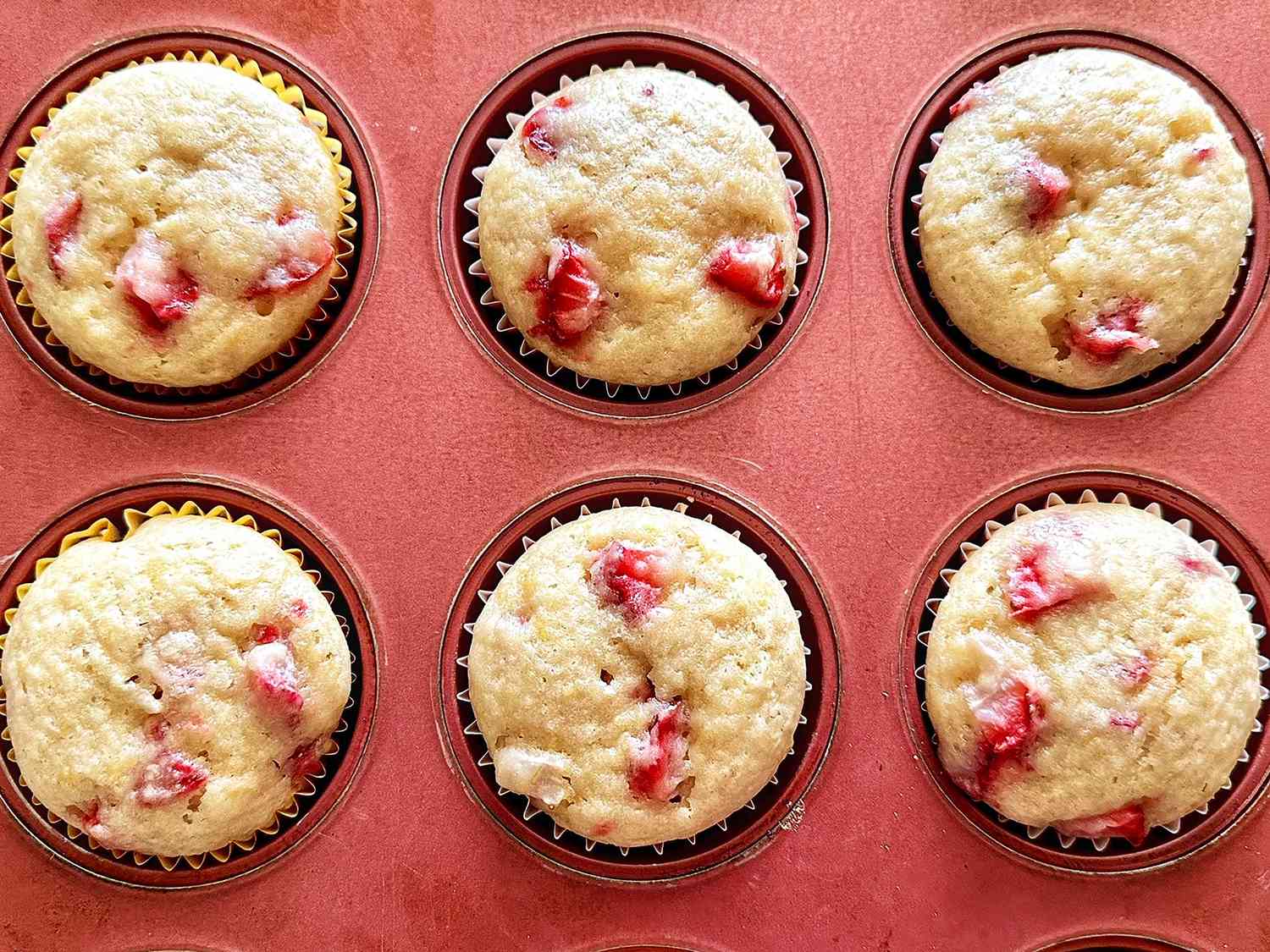 Lemon Strawberry Muffins