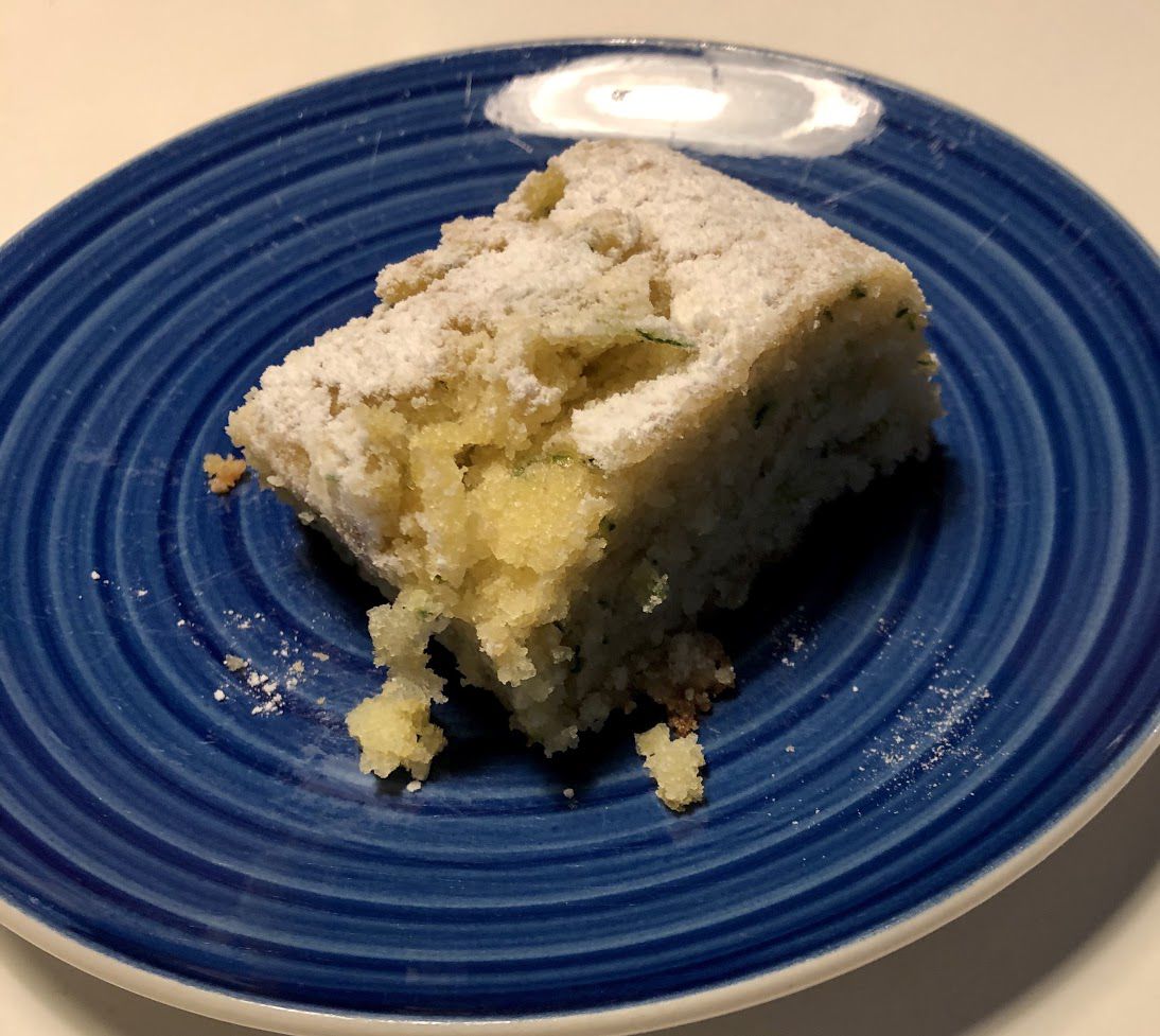 Lemon Zucchini Sheet Cake