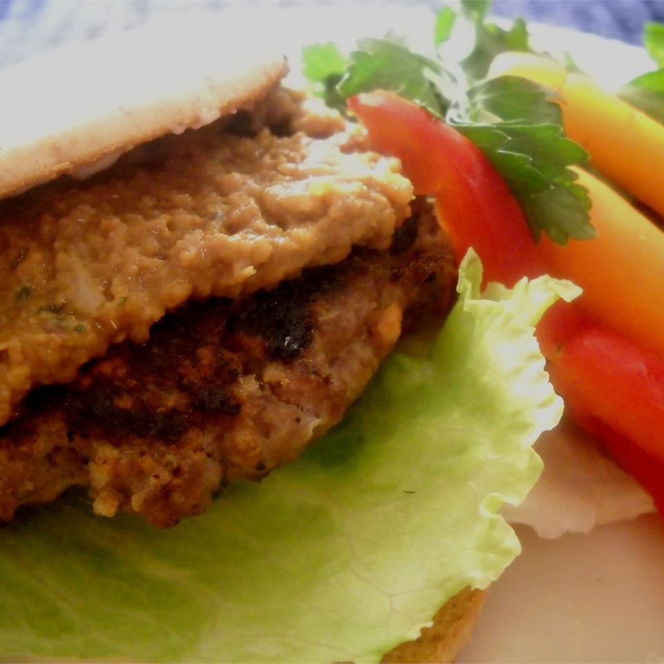 Lemongrass Thai Beef Burgers