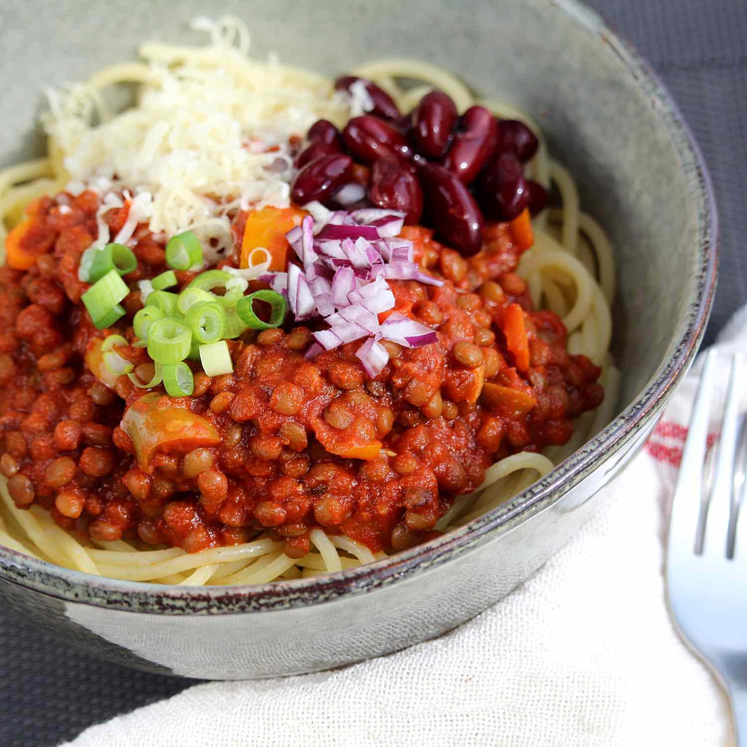 Lentil Skyline Chili