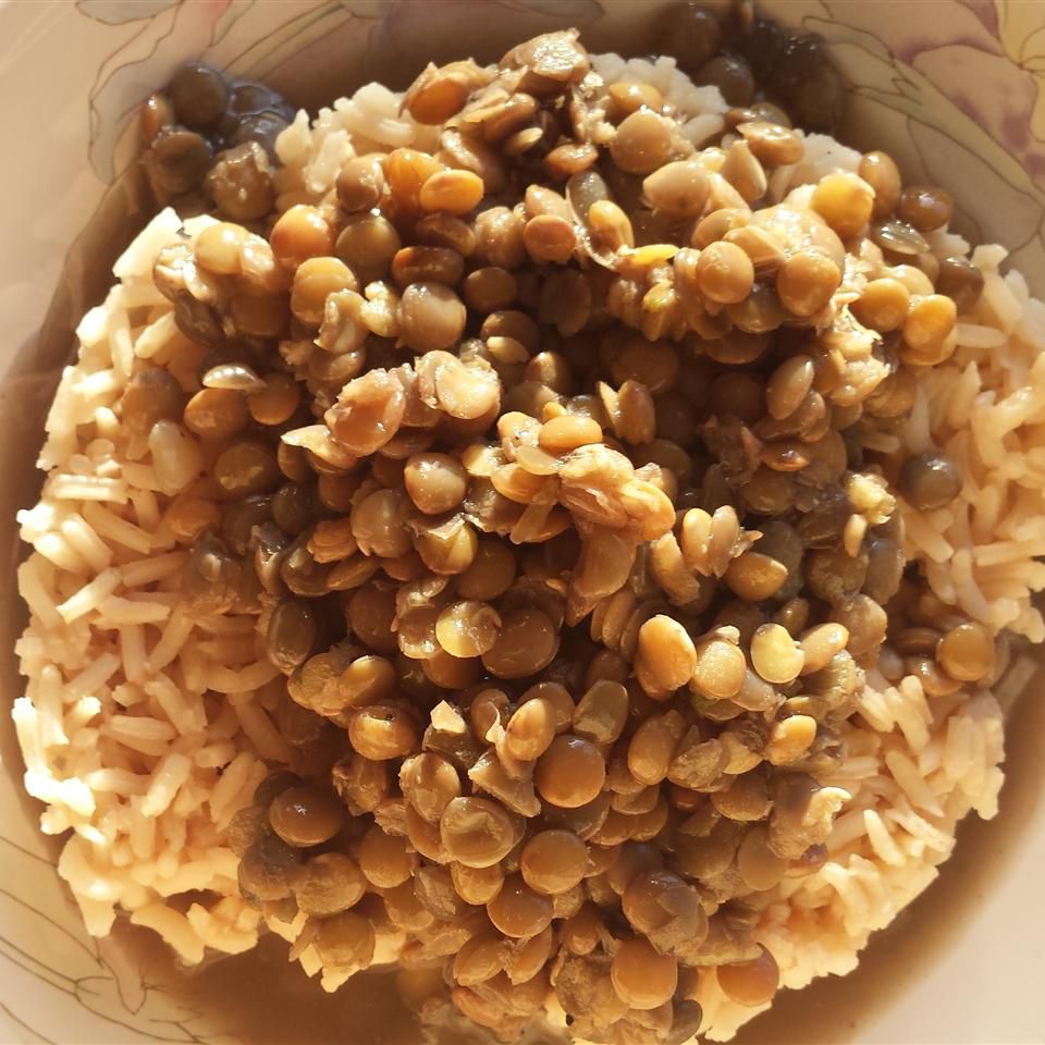 Lentils and Rice Pilaf