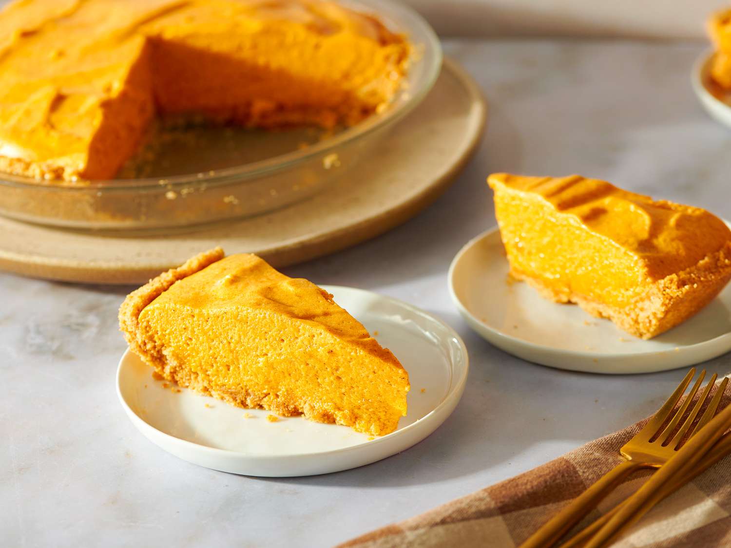 Light Pumpkin Mousse Pie